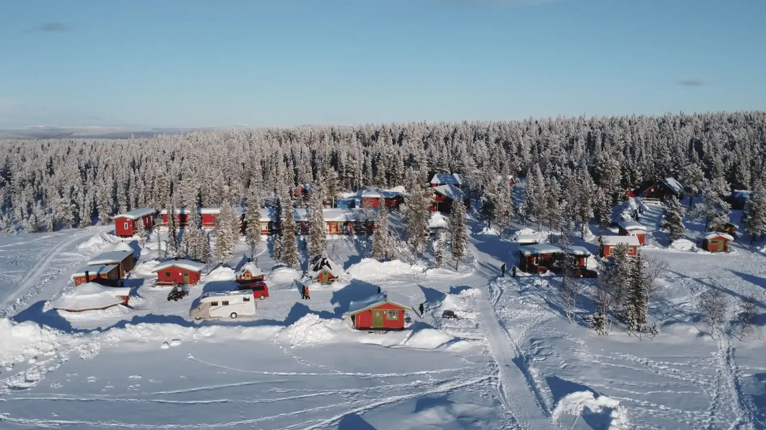 Camp Alta Kiruna - Arctic wilderness camp in Swedish Lapland
