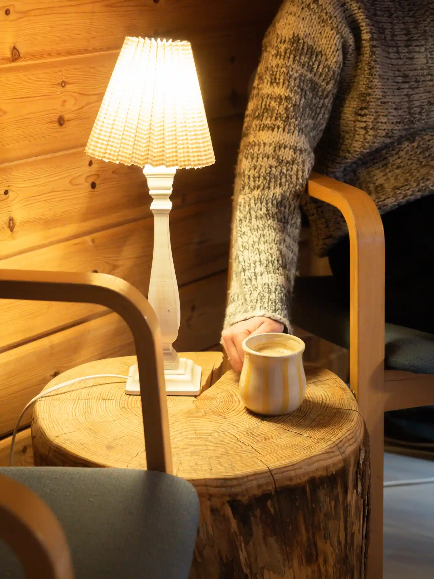 Coffee table with chairs