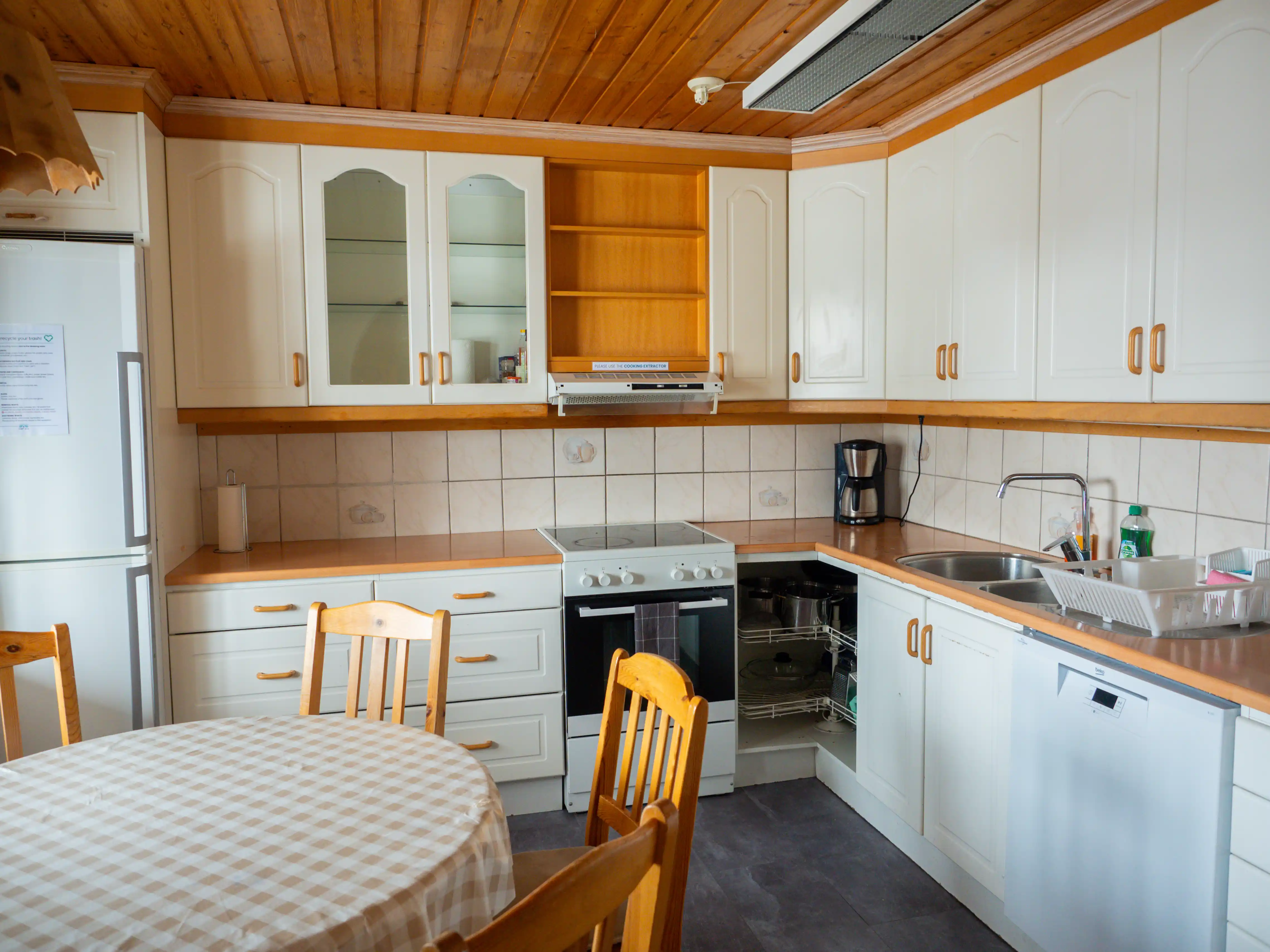 Fully-furnished kitchen